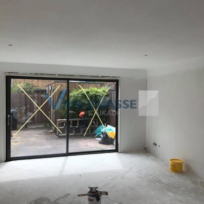 Nieuwbouwafwerking met sausklaar plafond